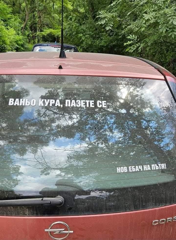 ваньо кура на пътя